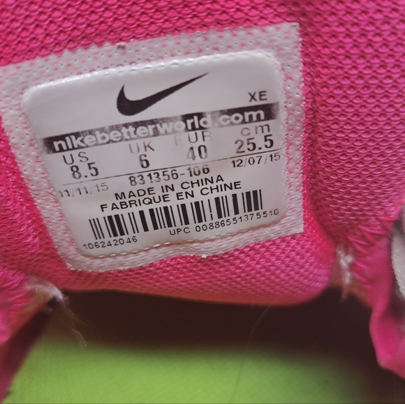 Nike Zoom Pegasus 33 Women's Running Shoes 831356-106 Size 8.5 US - Picture 4 of 11